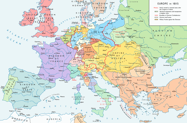 ヨーロッパ（1815）