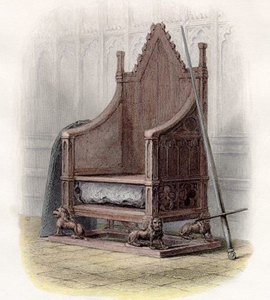 エドワード王の椅子（1855年の絵画）