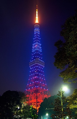 世界糖尿病デーの東京タワー